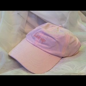 BLESS UP pink baseball hat